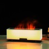 200ml Flame Diffuser Humidifier Desktop Air Aroma Essential Oil Diffusers