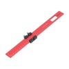 300mm Woodworking Scribing Ruler Aluminum Alloy Woodworking Pocket Slide Stop