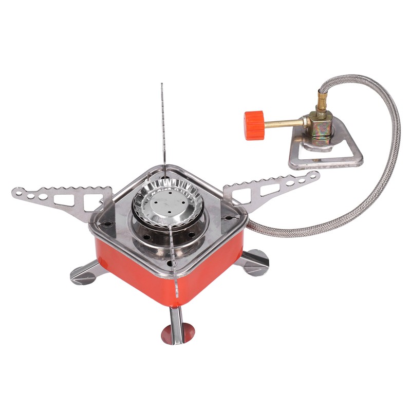 Foldable Camping Stove Stainless Steel Aluminum Alloy Portable Backpacking Stoves