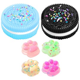 6 Piece Squishy Paw Set, Anti-Stress Toy, Ultra Soft Decompression, Compact and Lightweight, Easy to Carry, Can Be Given as a Gift to Friends and Family