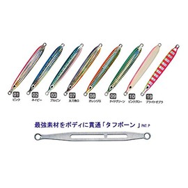 OWNER Metal Jig Lure GJA-60 Shooting Jig Aero, 2.1 oz (60 g), Pink Glow #10