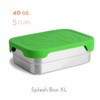 ECOlunchbox Blue Water Bento | Splash Box XL, Große Edelstahldose