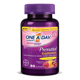 One A Day Prenatal Vitaminas Con Ácido Fólico Y Dha 60 Pzas Sabor Frutas