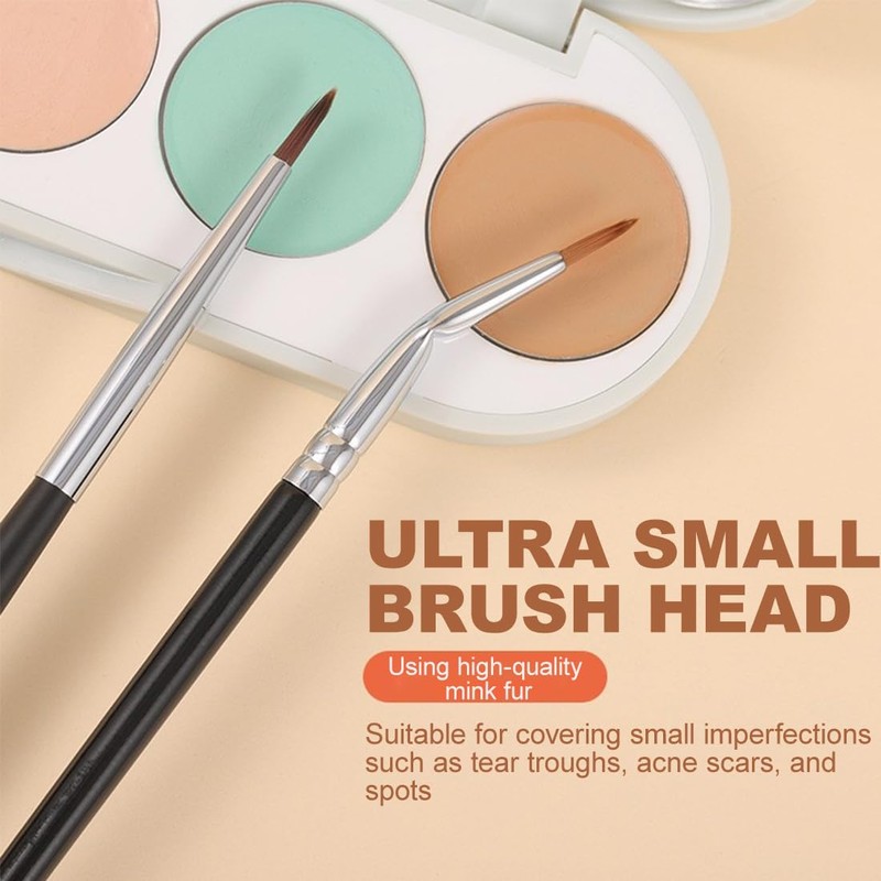 UEAVOID 6 Piece Eyeliner Brush Set Professional Eyebrow Brush Precise