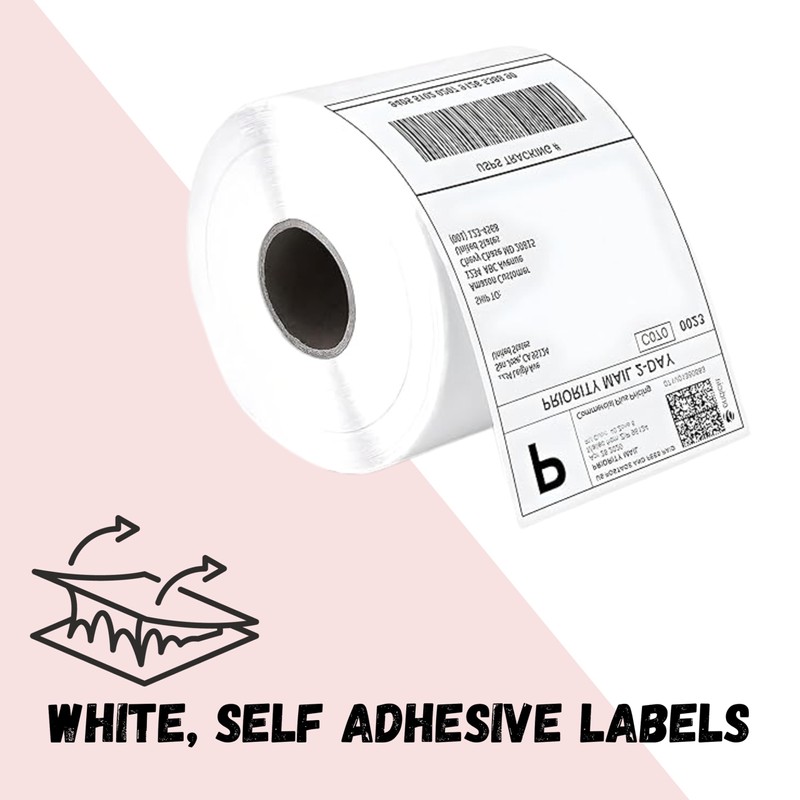 Deco Fluer 1-500 Labels 4 x 6 Inch Ideal for