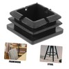 TEHAUX 1set Tube End Caps Durable Furniture Leg Glides Easy