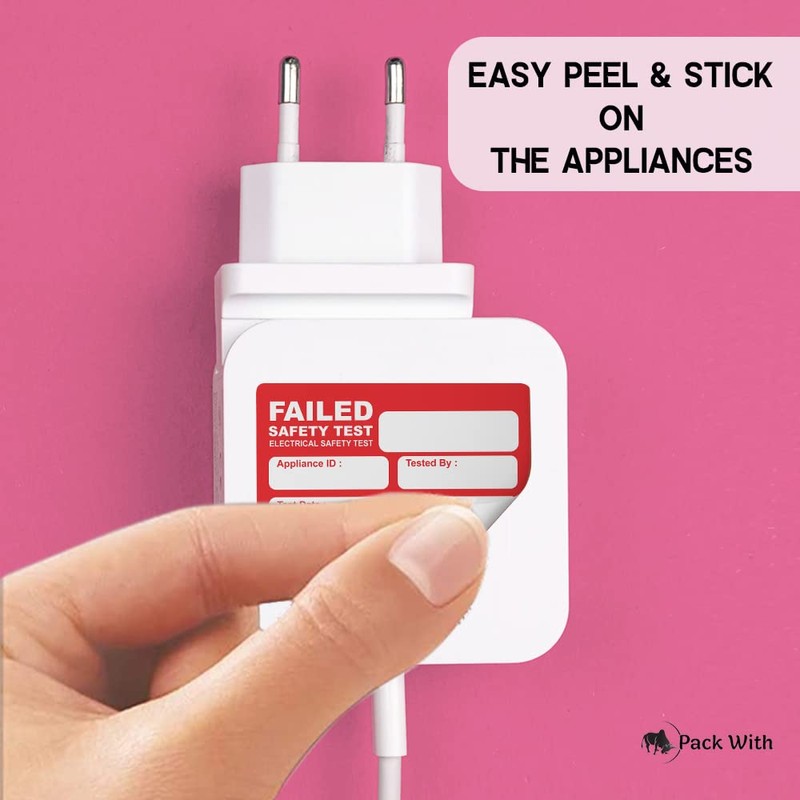 Pat Testing Stickers Pack of 550 Passed Stickers with 50