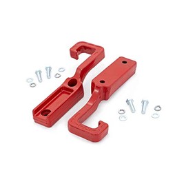 Rough Country Forged Red Tow Hooks for 2015-2019 Grand Cherokee WK2 - RS133