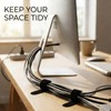 MVYC 240PCS 6 Inch Cable Ties- Hook and Loop Reusable