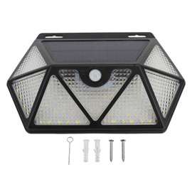 Solar Flood Lights Waterproof High Brightness Seven Sides Motion Sensor Wall Light for Garden Yard Decoration