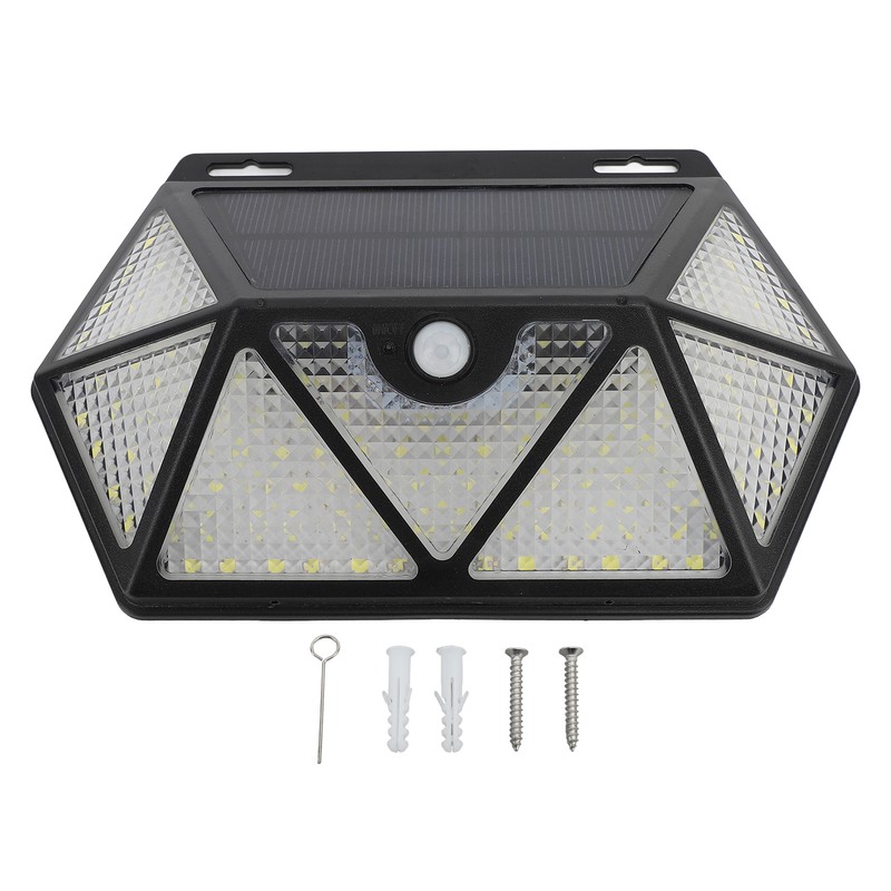 Solar Flood Lights Waterproof High Brightness Seven Sides Motion Sensor