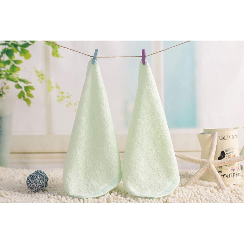 Tosnail 20 Pack 10" x 10" Ultra Soft Bamboo Fiber