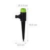 Relaxdays Garden Sprinkler, 1/2” Connector, With Spike, Area Irrigation up