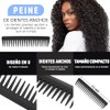 Juego de Cepillos para Desenredar el Cabello,4 Cepillos para Cabello