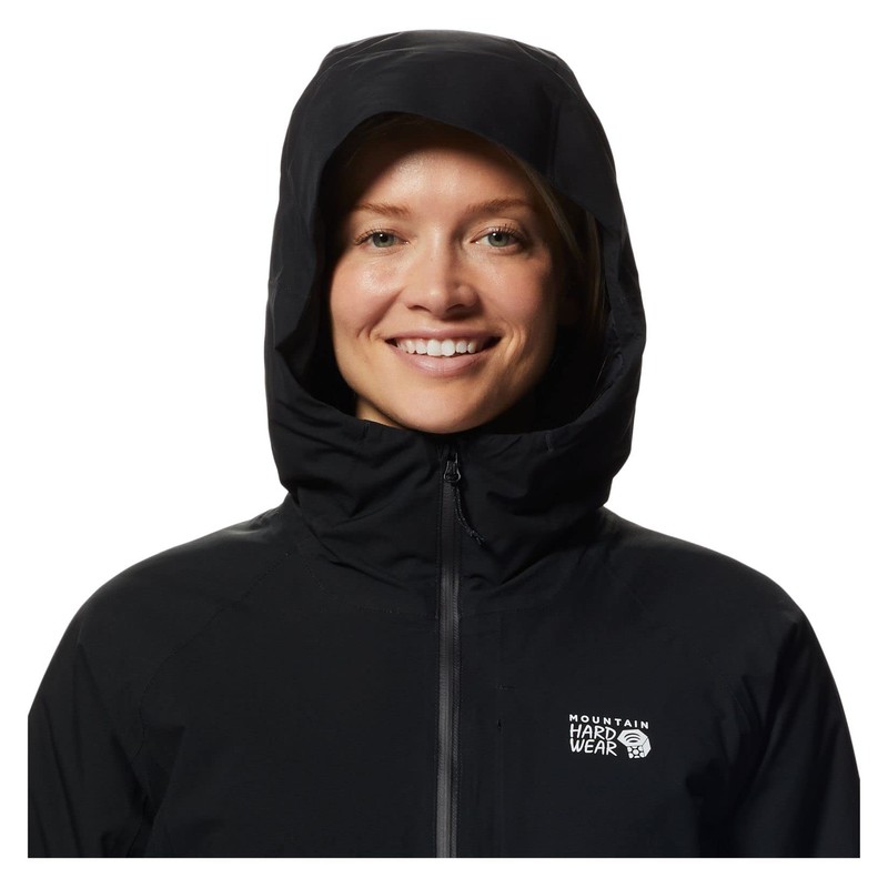 Mountain Hardwear Women's Stretch Ozonic Insulated Jacket, Black, Small