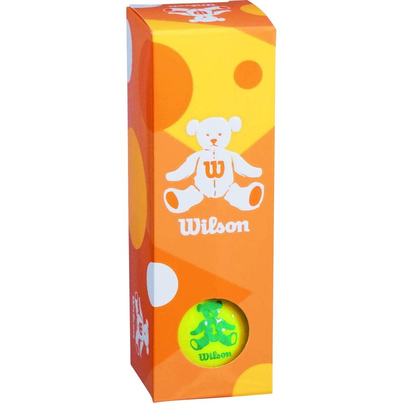 Wilson Golf Ball BEAR4 Dozen Yellow