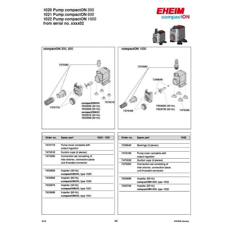 Eheim CompactOn 1000
