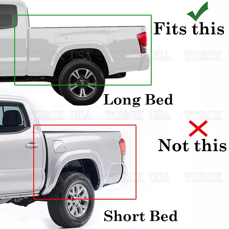 Torox For 2016-2021 2022 2023 Toyota Tacoma (LONG Bed ONLY)