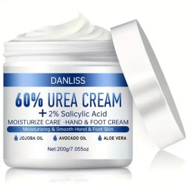 Crema Urea 60% Pies Y Manos - No Grasa, Absorción Rápida.