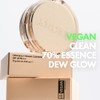 AMUSE Dew Jelly Vegan Cushion Foundation Glow Dewy Finish Clean