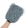 JVL Microfibre Cleaning Hand Mitt, Reusable Dusting & Polishing Glove