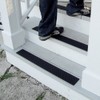 HandiTreads Non Slip Aluminum Stair Tread, Powder Coated Black, 3.75"