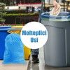 HW 40 Stück Müllbeutel für Mülltrennung, 110 Liter mit Schiebegriff,