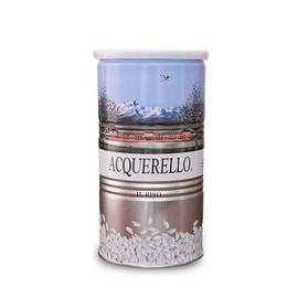 Acquerello Italian Carnaroli Aged Risotto Rice in Tin Can, 2.2 Lbs (1kg) | From Vercelli Province in Italy