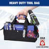 WORKPRO 13-inch Tool Bag, Wide Mouth Tool Tote Bag with