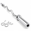 Bluelander Barra Z Olímpica 1.2 m con Collarines, Barra para