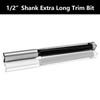 Akylin Extra Long Flush Trim Router Bits 1/2 Inch Shank,
