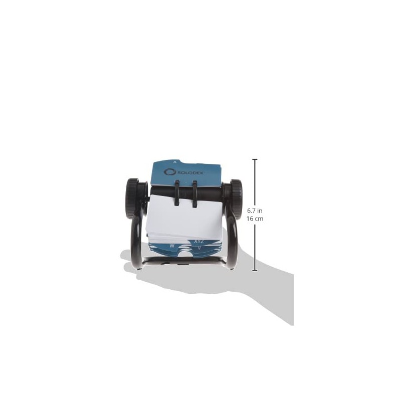 Rolodex® Open Metal Single Rotary File 2 1/4" x 4"