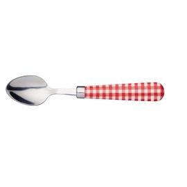 Kitchencraft KCTSPNGINGRD Red Gingham Printed Spoon, Red