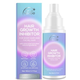 VENUS VISAGE Hair Inhibitor 50ml, Upgraded Hair Growth Spray, Non-Irritating, Removal for Body, Face, Arm, Armpit, Leg for Men and Women