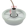 1-4dBi LTE 700-960/1575-2700MHz White Omni-Directional Ceiling Puck Antenna N-Type Office