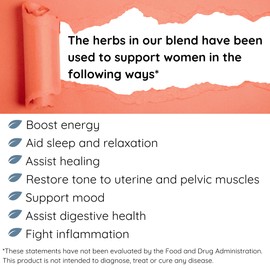 Momstead Restore and Recover Postpartum Support Herbal Tea | Tropical Vanilla Flavor | Nursing Friendly | Postpartum Recovery