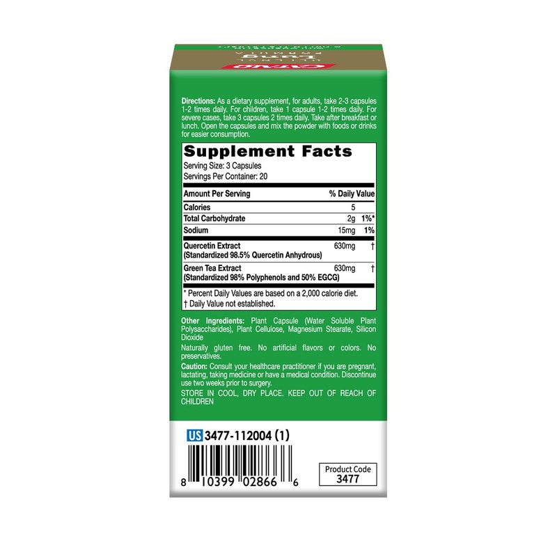 CATALO CATALO Lung Defense Formula - Quercetin & Green Tea