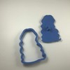 Cuticuter Rapunzel Chibi Princess Cookie Cutter, Blue, 8 x 7