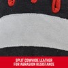 Radians Craftsman Performance Hybrid Leather Work Glove L, Red (CMXPGRA216L)