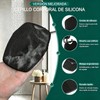 Cepillo corporal de silicona Clecat MXC-0041 set de 5 piezas