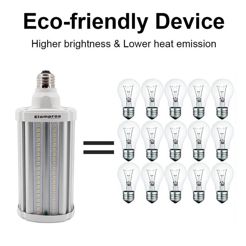 54W LED Corn Light Bulb Super Bright (400 Watt Equivalent)7020High