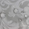 EHouseHome Jacquard Damask Reversible Silver Grey Table Runners with Tassels