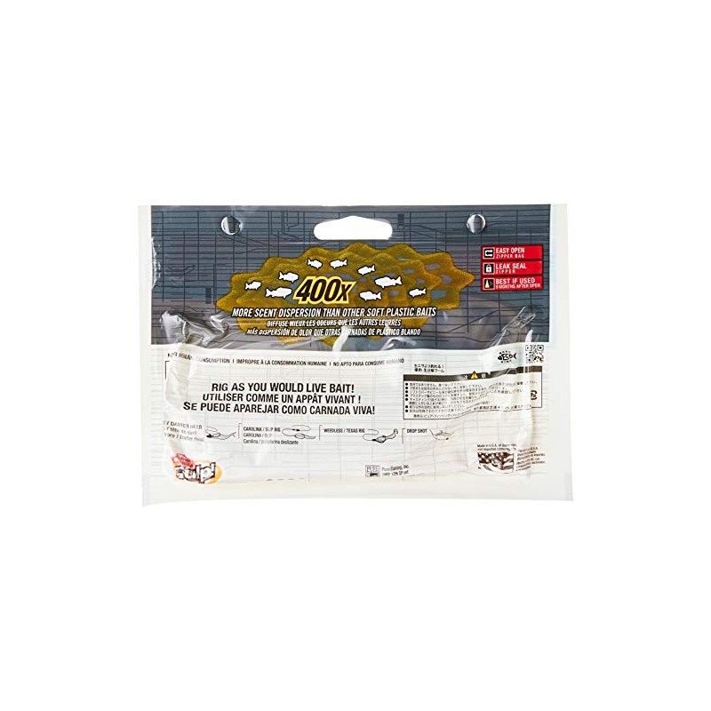 Berkley Gulp! Squid Sugar and Spice Glow, 3-Inch