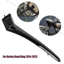 Unbranded For Harley Road King Special FLHRXS FLHR Headlight Nacelle Trim Spear Zinc Alloy