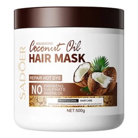 Mascarilla De Coco Hidratante 500g Para Cabello