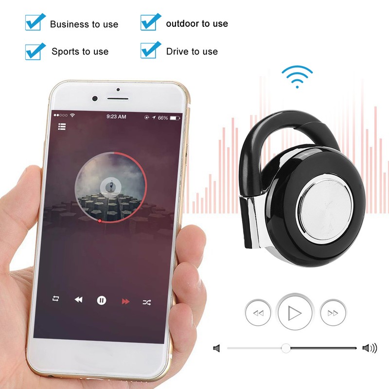 TWS Bluetooth 5.0 Ear Hook Earbuds Wireless Stereo Dual Channel