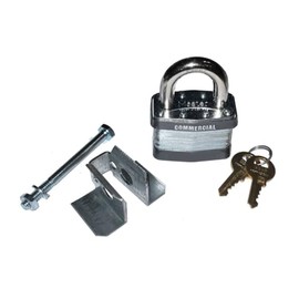 Lock/Latch Holder & Commercial Lock Compatible with Most Jobox, Apex, Crescent Tool Boxes, Chests, Jobsite Cabinets, Drawers, Storage