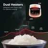 IRIS USA Micom Japanese Rice Cooker, 5-Cup Uncooked/10-Cup Cooked, Fuzzy