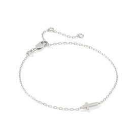 Kendra Scott Cross Inline Bracelet, Sterling Silver