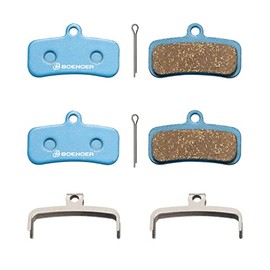 Boenoea 2 x Bicycle Brake Pads for Saint BR-M810 M820 Zee M640 XTR-M9120 Deore XT BR-M8020 M8120 M6120 BR-MT420 MT510 MT520 Tektro HD M745 735 722 5 75010